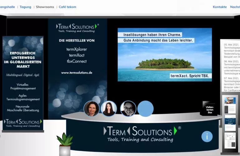 Successful appearance: TermSolutions virtually at the tekom spring conference